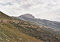 Vue du pic de Bertagne depuis le col de l'Espigoulier.