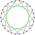 The chromatic index of the F26A graph is 3.