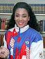 Track and field star Florence Griffith Joyner won three gold and one silver medal at the 1988 Summer Olympics.[38]
