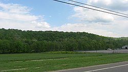 Hills south of Crooksville