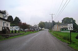 Powell Street in Hawk Run