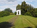 3. Pavillon, Kunstwerk von Peter Storrer, in Hirzenbach