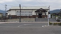 旧駅舎（2014年8月）