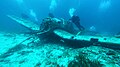 Ju 87 underwater wreck, Adriatic sea, Croatia (2021)