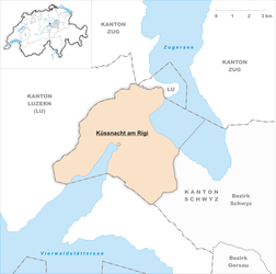 Küssnacht – Mappa