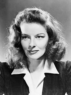 Portrait de l'actrice américaine Katharine Hepburn en 1941. (définition réelle 2 095 × 2 776)