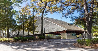 Kresge Auditorium-Interlochen. Anfiteatro ao ar livre