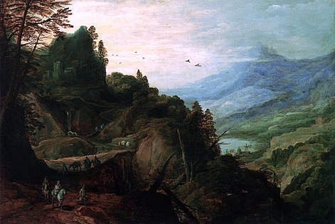 Landscape with a Mountain Pass, c. 1620, Liechtenstein Museum, Vienna