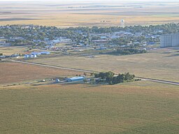 Leoti, flygbild från år 2005