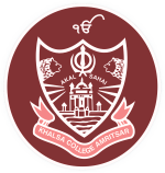 This is the logo of Khalsa college since 1892.