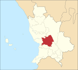 Location of Tepic Municipality in Nayarit
