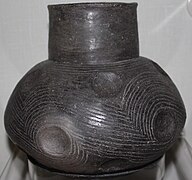 Engraved vessel from the Moundville site in Alabama