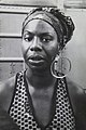 Nina Simone, surnommé la « High Priestess of Soul » en français : « Grande prêtresse de la soul » et figure du Mouvement des droits civiques.