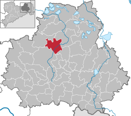 Oßling – Mappa