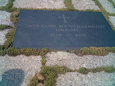 Graven på Arlingtonkyrkogården.