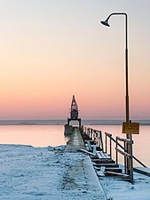 The old loading pier