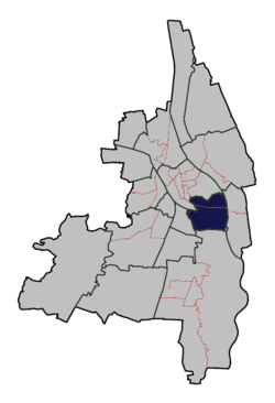 Lage des Planungsraums Spickel-Herrenbach in Augsburg