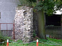 Remnants of the defensive town wall