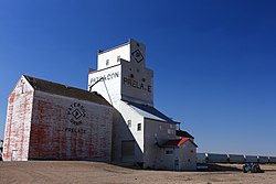 Grain elevator in Prelate