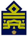 Distintivo di grado di generale di squadra aerea della Regia Aeronautica