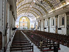 Saint Peter Metropolitan Cathedral Tuguegarao inside left side