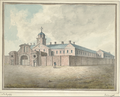 John Ingleby. View of Shrewsbury Prison in 1796 NLW PD9246