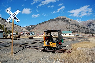 Speeder #9002 in Silverton on October 25, 2012