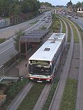 Spurbus Essen guided bus.