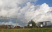 Railway Station Rodenrijs (2005), part of Rotterdam Hofplein - Den Haag HS line, closed in 2006