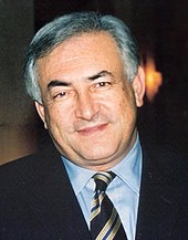 Photographie de Dominique Strauss-Kahn.