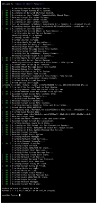 Скриншот программы Systemd