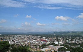 Vista de do centro de Poza Rica