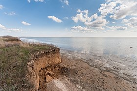 Побережье Молочного лимана близ села Александровка