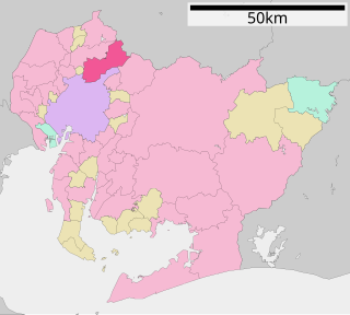 春日井市位置図