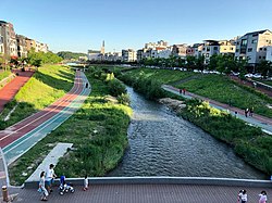 別內龍岩川河岸