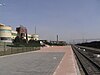 Alashankou station, platform and tracks in 2006