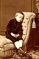 Young Roald Amundsen, c. 1875