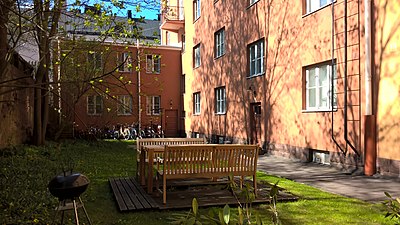 Immeubles d'habitation rue Hauhontie à Vallila.