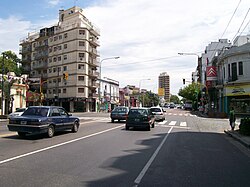 San Martin Avenue, Agronomia's southern limit