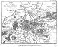 Plan des environs de Paris en 1814