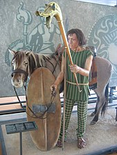 Carnyx Éduens de Bibracte en Bourgogne.