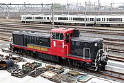 梅小路運転区のDE10 1156（2016年5月撮影）