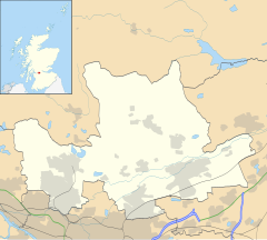 Lennoxtown is located in East Dunbartonshire