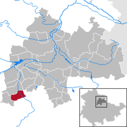 Elxleben – Mappa