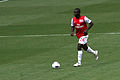 Emmanuel Frimpong als Spieler des englischen Fußballvereins Arsenal London im September 2011