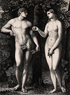 Eve Showing Adam the Apple