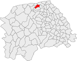 Gălănești – Mappa