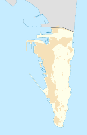 Grand Battery is located in Gibraltar