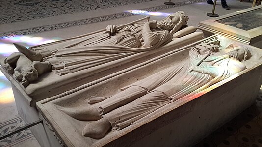 Tomb of Clovis I and his son, Childebert I