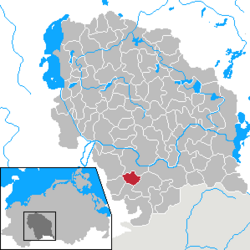 Groß Godems – Mappa